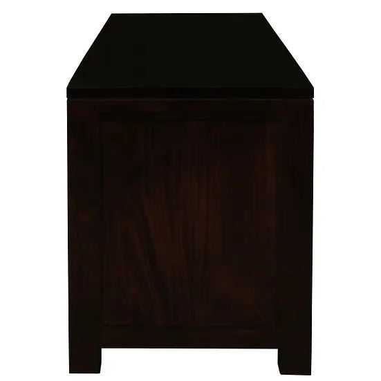 Effortless 2 Door 1 Drawer Entertainment Unit - Dark Brown