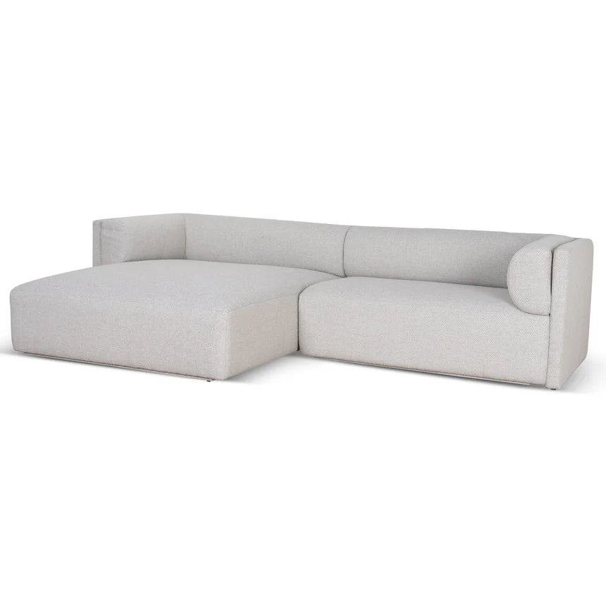 Effortless Elegance Left Chaise Sofa - Light Grey