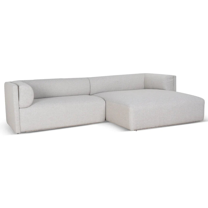 Effortless Elegance Right Chaise Sofa - Light Grey