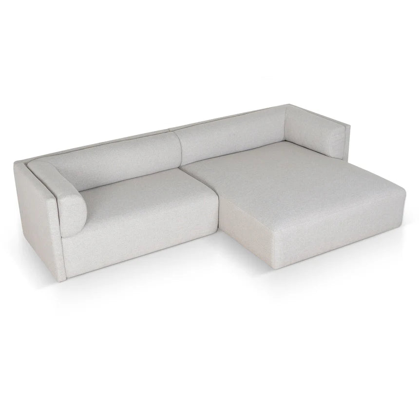 Contemporary Comfort Right Chaise Sofa - Grey
