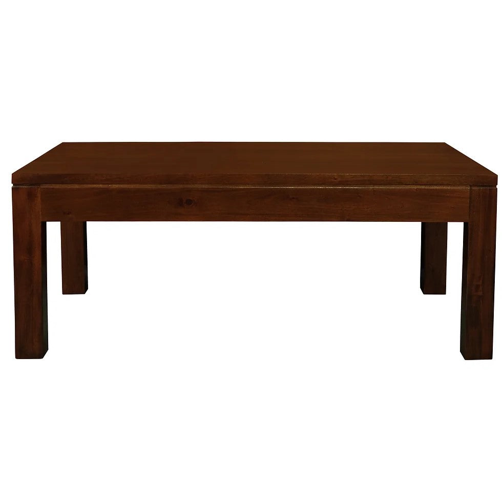 Effortless Style Simple Wooden Coffee Table - Brown
