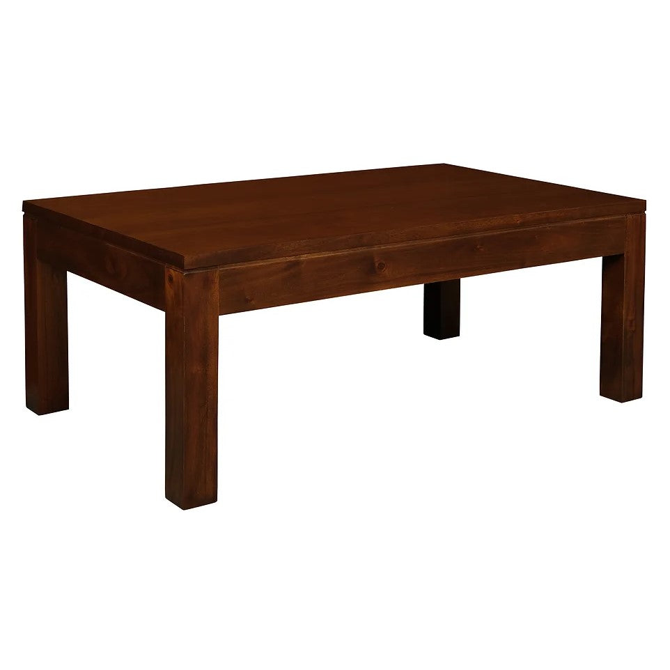 Effortless Style Simple Wooden Coffee Table - Brown