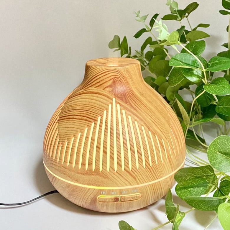 Elegant Aroma Diffuser Wood Grain - Available in 2 Colors