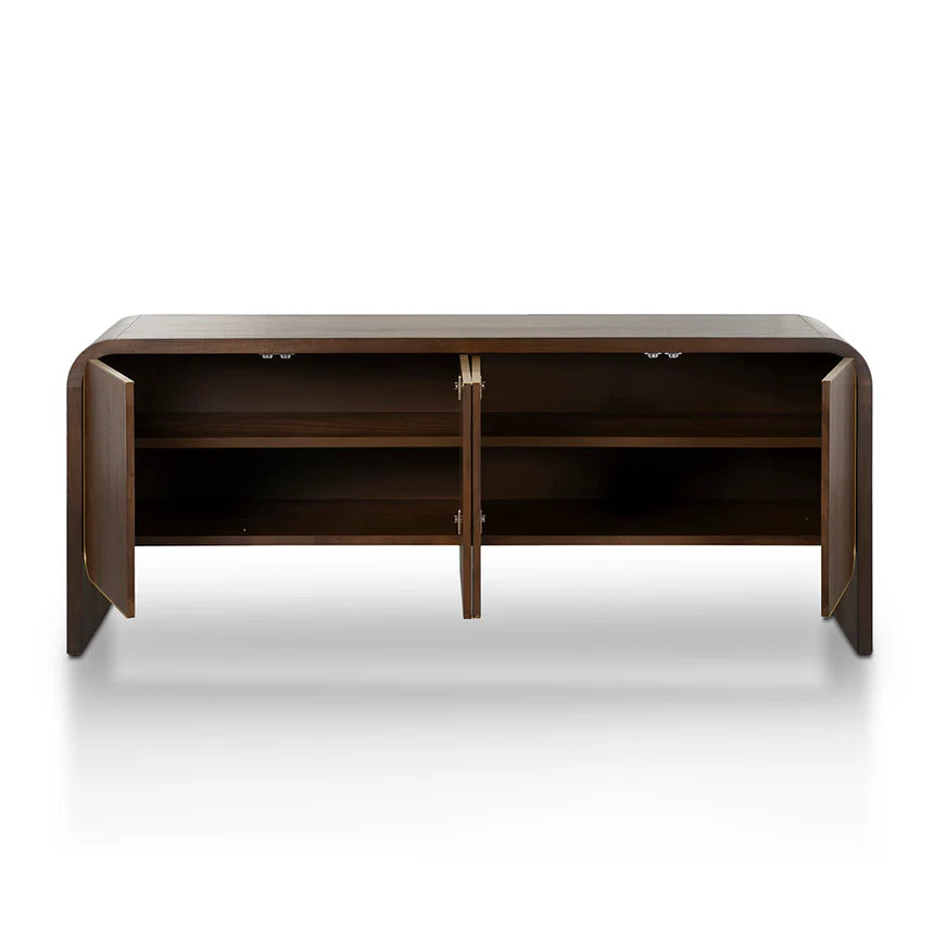 Elegant Buffet Unit 200cms - Walnut