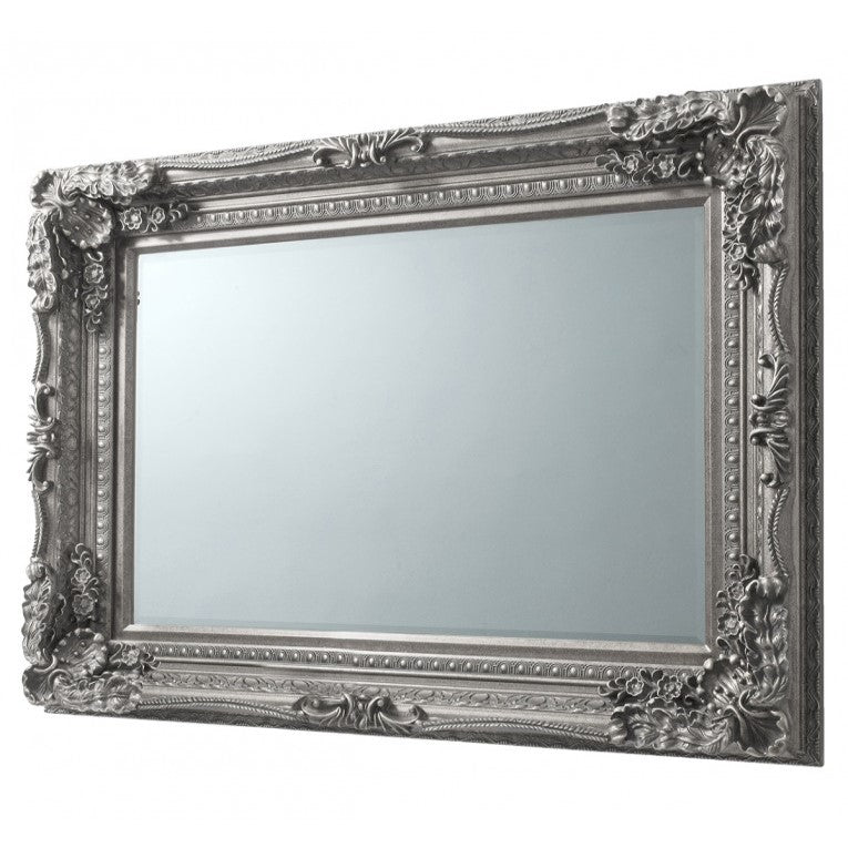 Carved Legacy Leaner Mirror 1.2M Silver