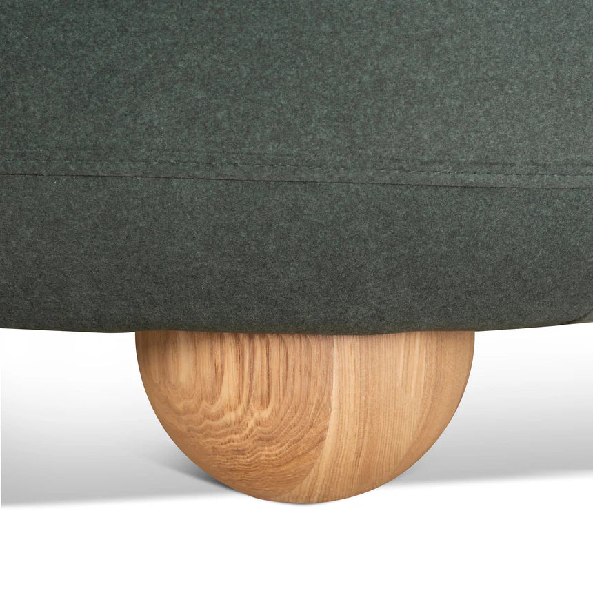 Elegant Designer 3-Seater Sofa - Green