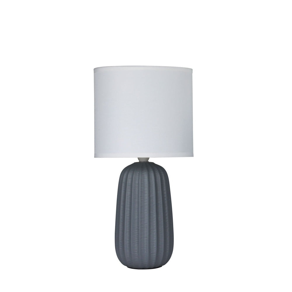 Elegant Glazed Ceramic Table Lamp 38cms (Available in 4 Colors)