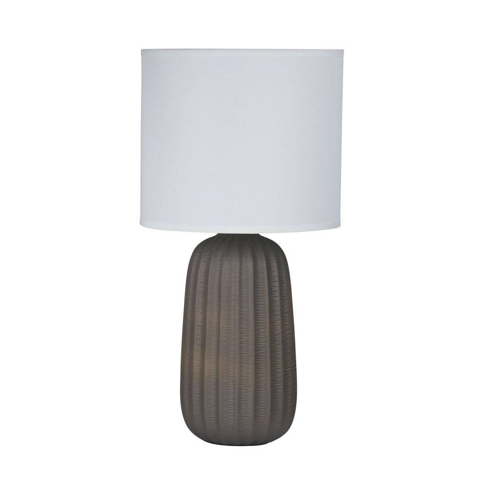 Elegant Glazed Ceramic Table Lamp 47cms (Available in 4 Colors)