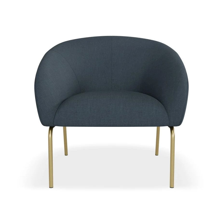 Elegant Lounge Blue Single Seater Sofa (Available in 2 Frame Colors)