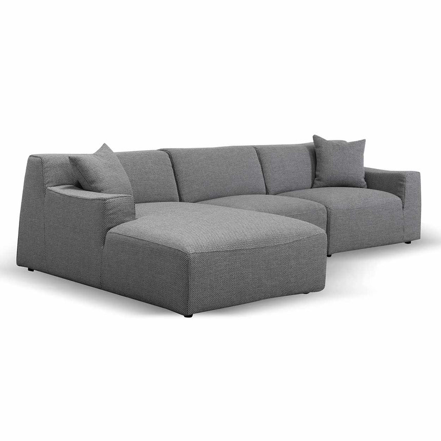 Elegant Lounging 3-Seater Left Chaise Sofa