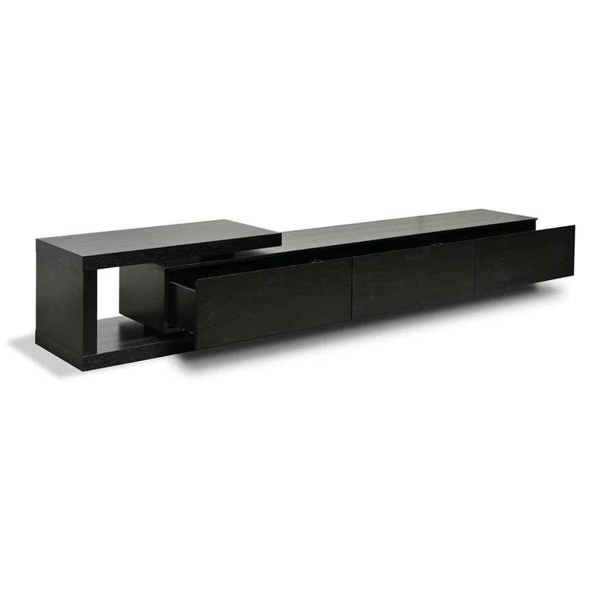 Elegant Lowline TV Unit 307cms - Black