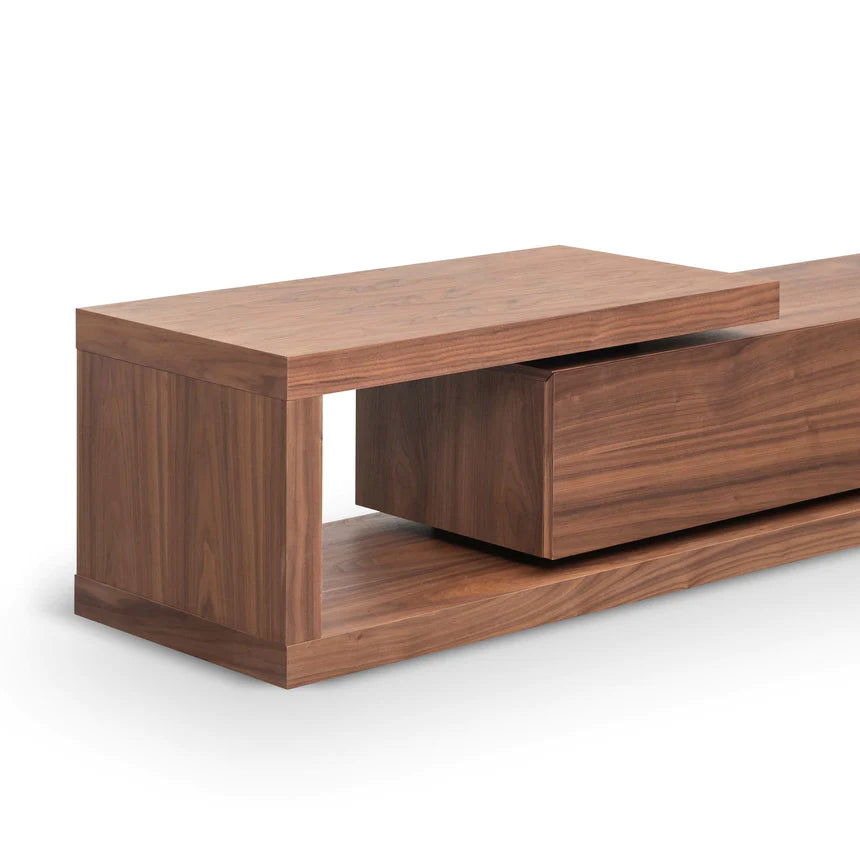 Elegant Lowline TV Unit 307cms - Walnut