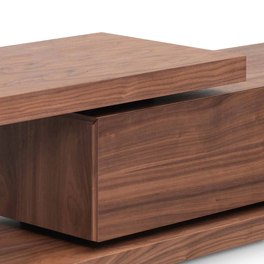 Elegant Lowline TV Unit 307cms - Walnut