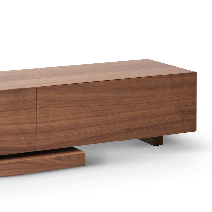 Elegant Lowline TV Unit 307cms - Walnut