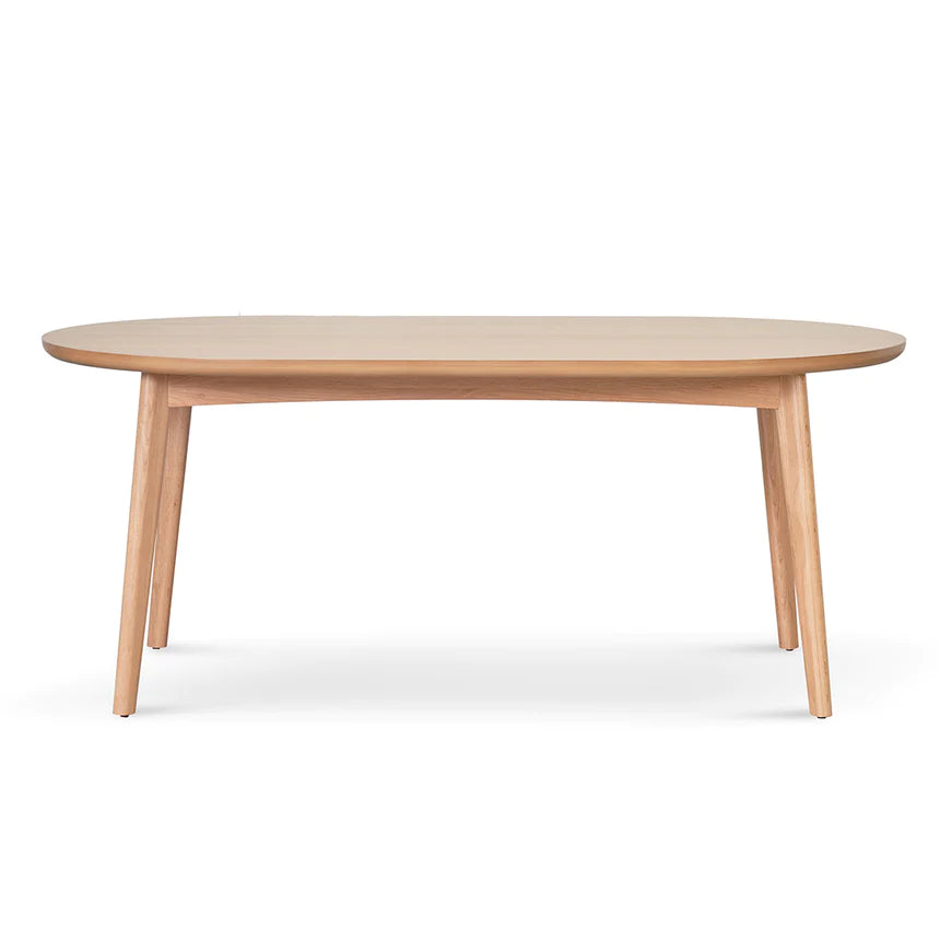 Elegant Maple Dining Table 185cms - Natural