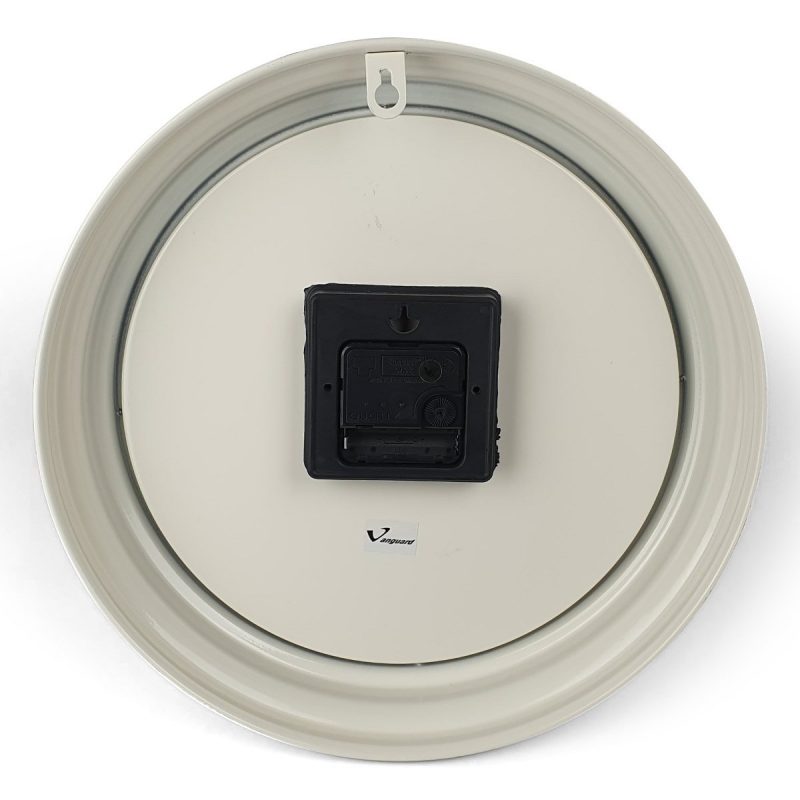 Elegant Metal Frame Wall Clock 31cms