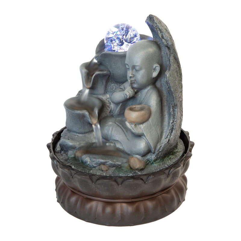 Elegant Monk Drift Water Fountain