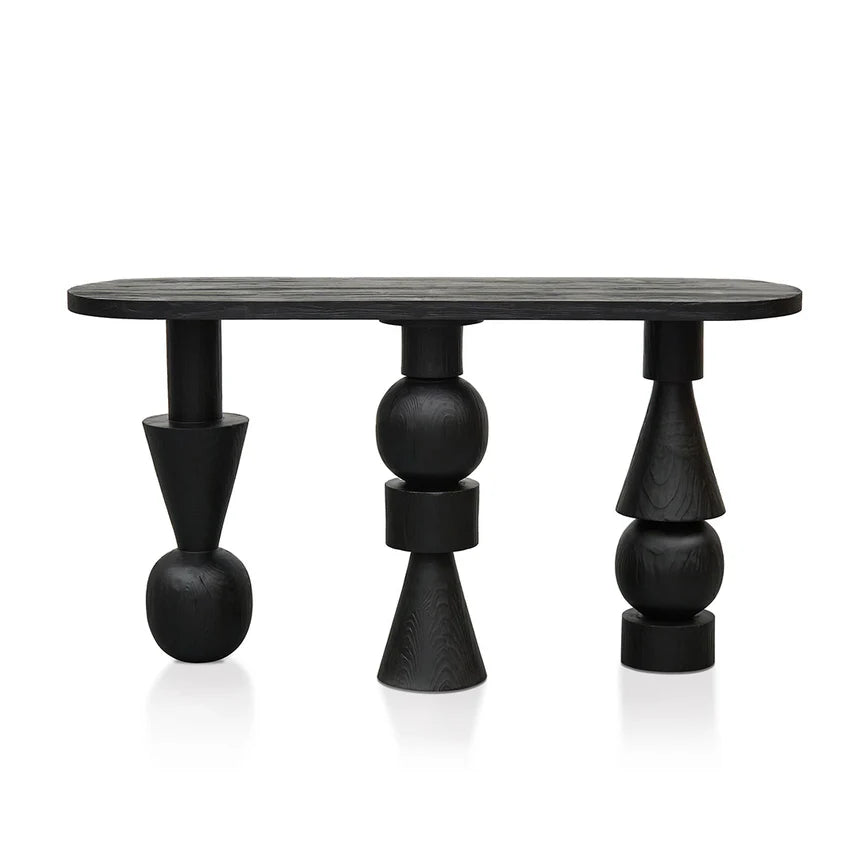 Elegant Simplicity Console Table - Black