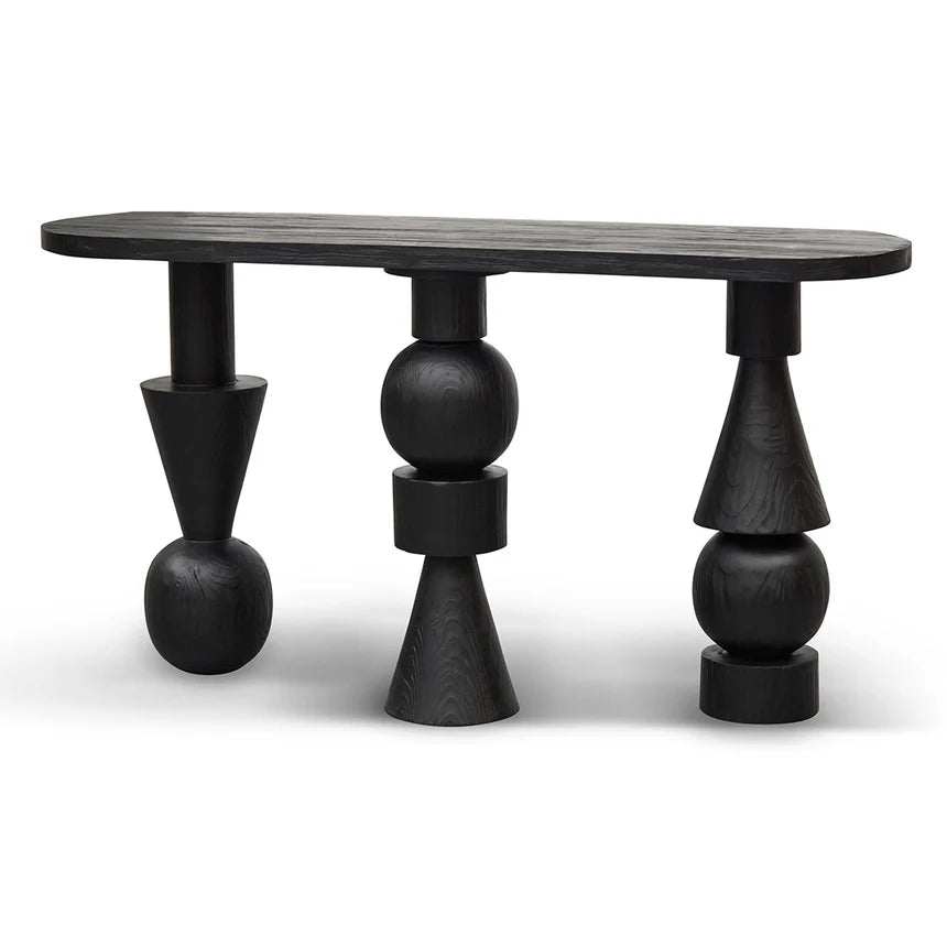Elegant Simplicity Console Table - Black