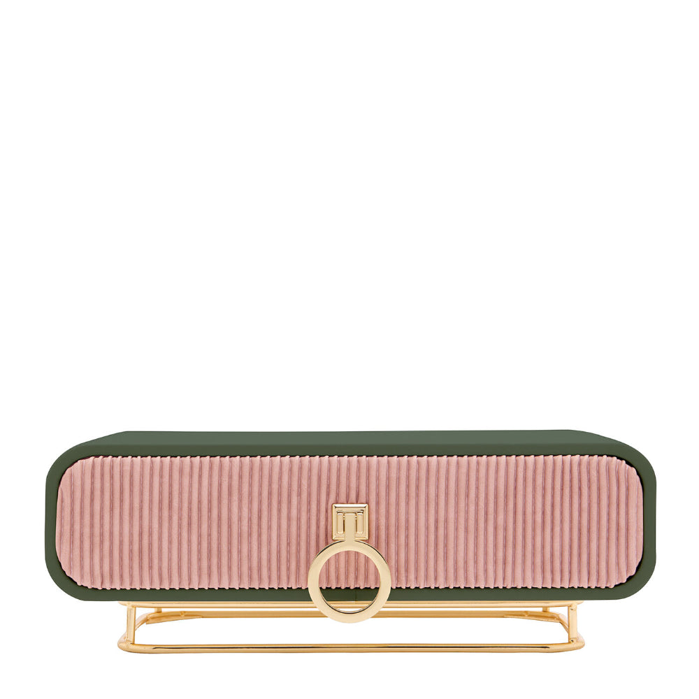 Elegant Storage Camille Olive Jewellery Box