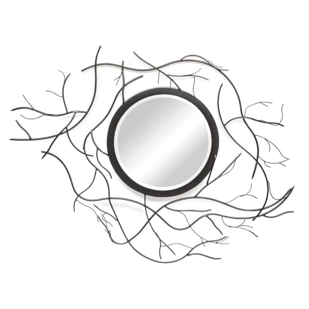 Elegant Twigs Frame Wall Mirror