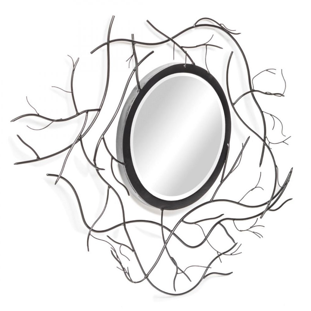 Elegant Twigs Frame Wall Mirror