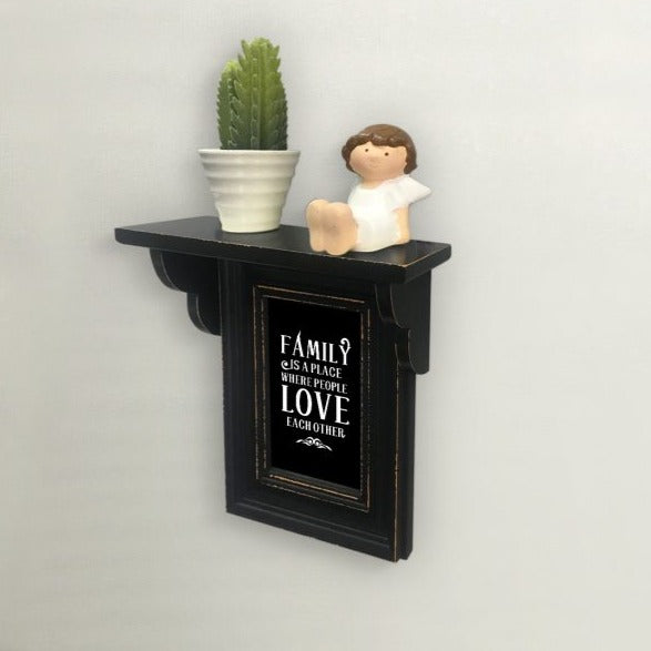 Elegant Wood Single Photo Frame - Available in 2 Colors