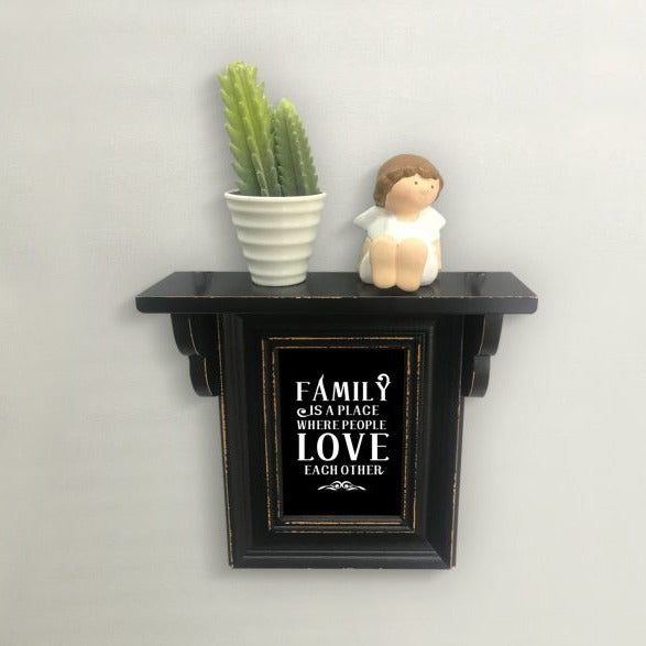 Elegant Wood Single Photo Frame - Available in 2 Colors