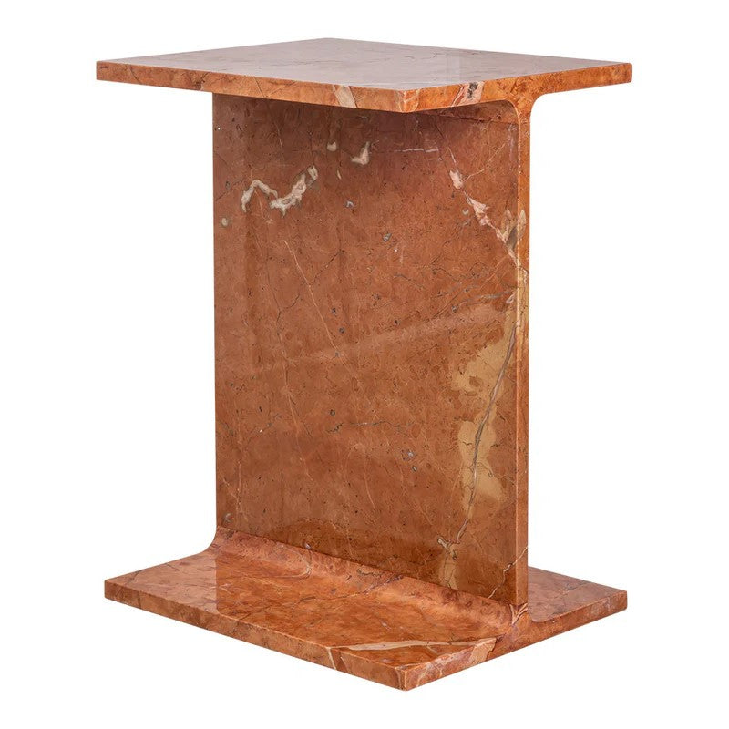 Elegant Sophistication Leonardo Marble Side Table