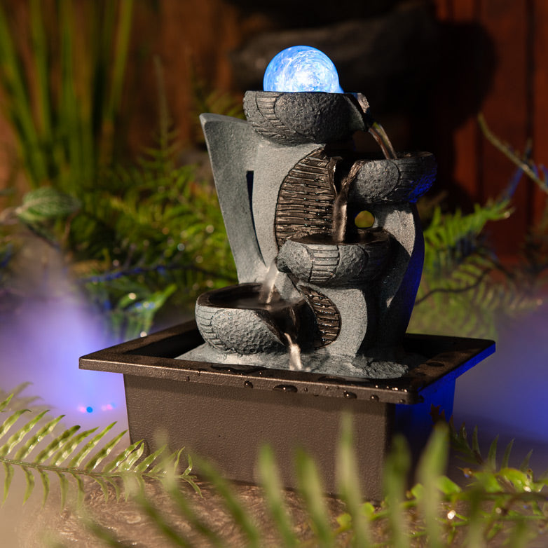 Elegant and Serene Curl Drift Decor Piece