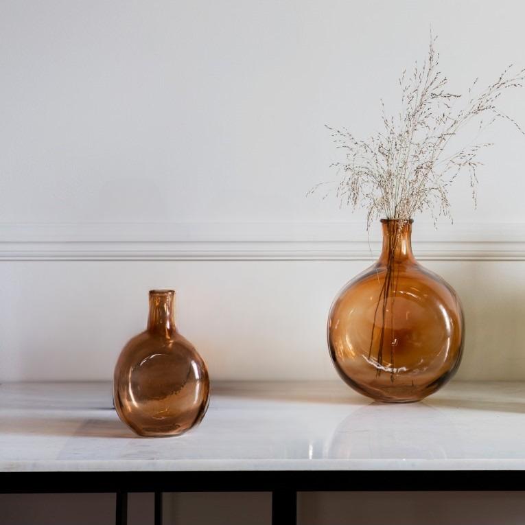 Elevate Your Decor with Brown Bottle Vase (Available in 3 Sizes)