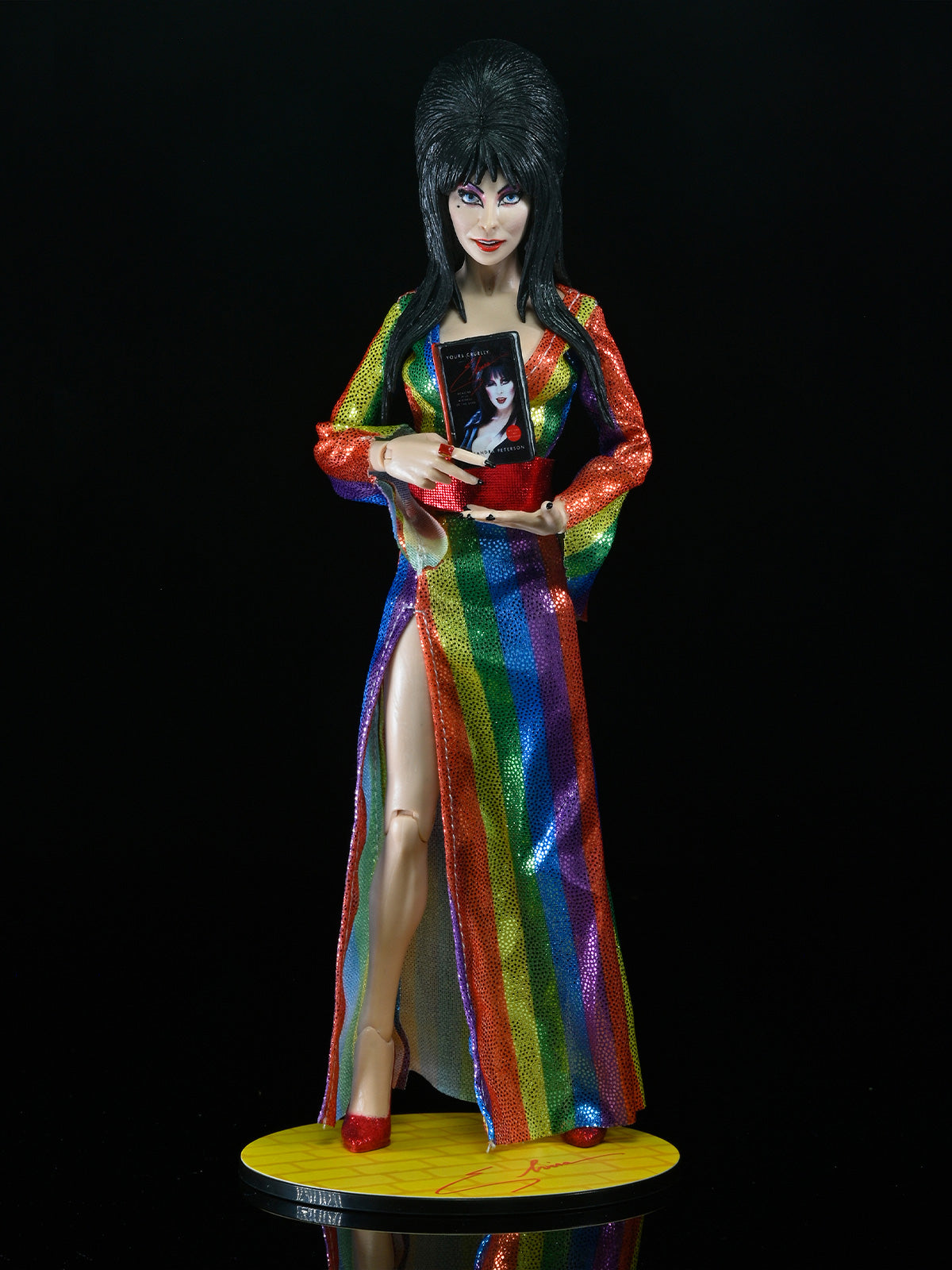 Elvira Mistress of the Dark Over The Rainbow 8" Scale Action Figurine