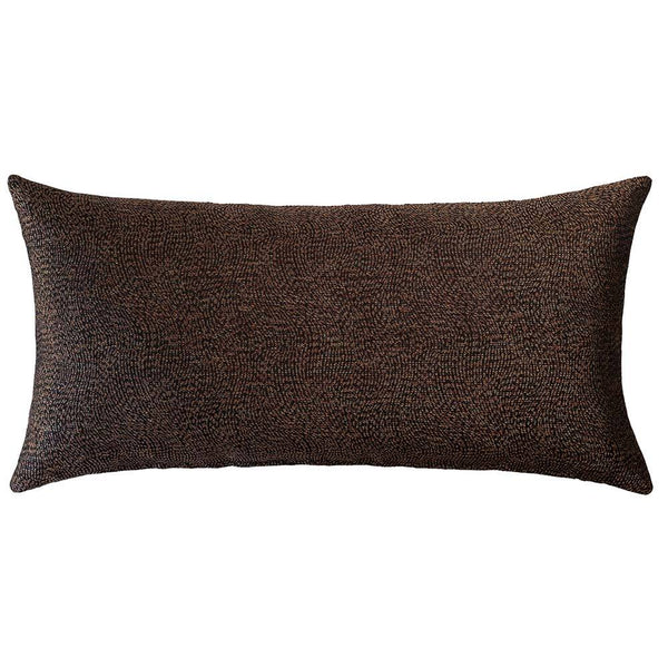 Ember Wood Rectangle Brown Cushion Cover- 80X40cms