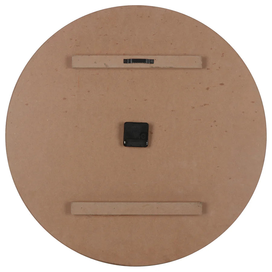 Emporium Slatted Aged Wall Clock 60cms