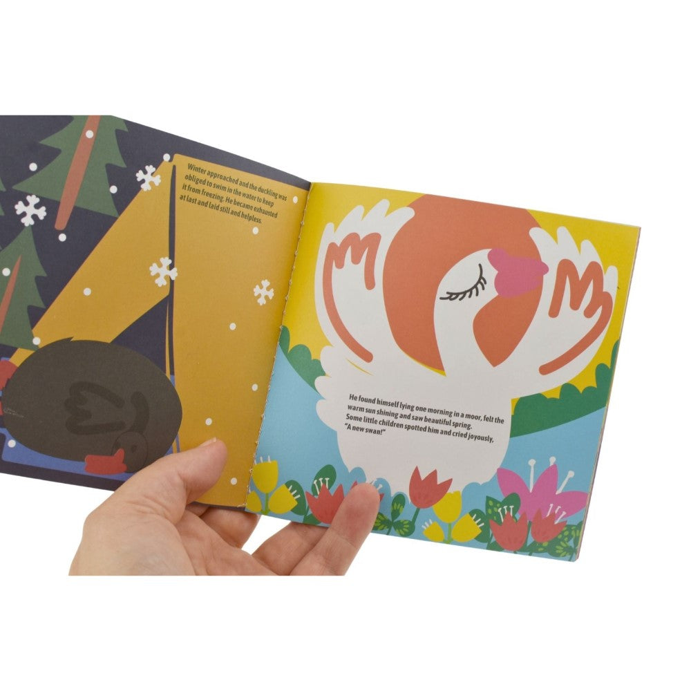 Kids Shadow Theatre Puppets Storybook With 4 Fairy Tales