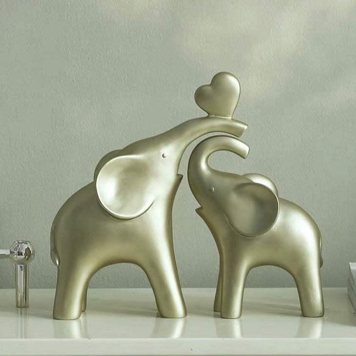 Endless Connection Elephant Lovers Set of 2 - Gold