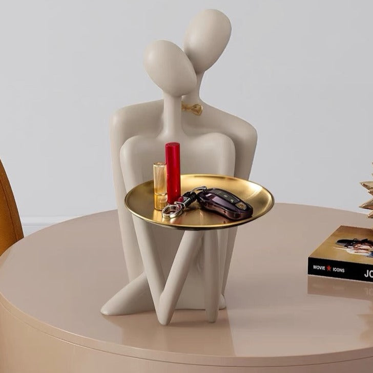 Endless Connection Lovers Sculpture