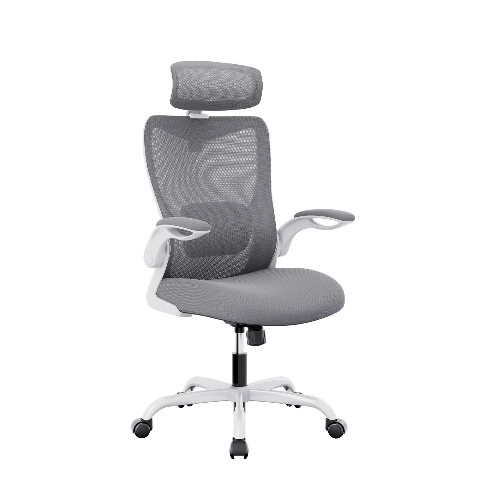Ergonomic Task Chair with Flipped Armrests (Available in 2 Colors)