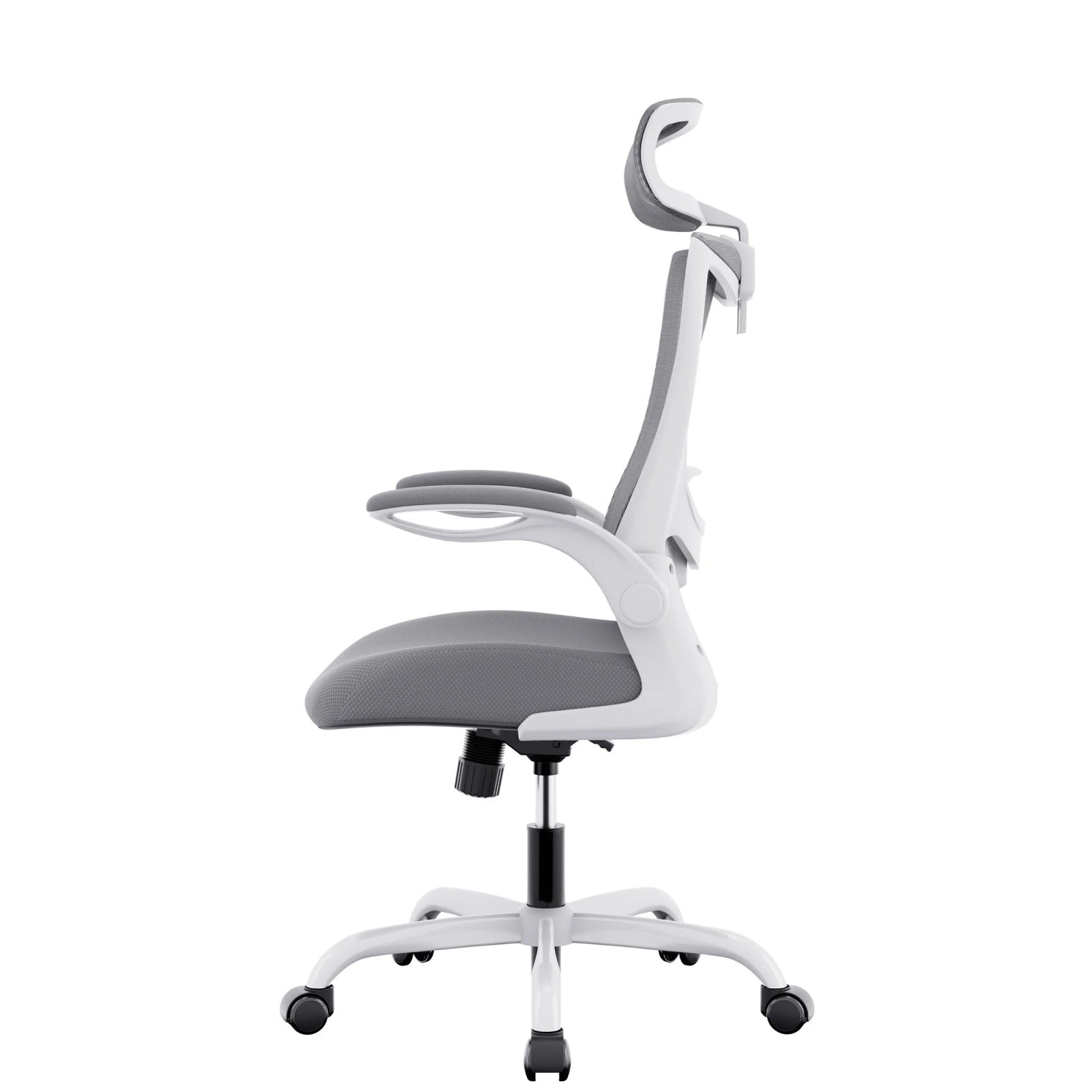 Ergonomic Task Chair with Flipped Armrests (Available in 2 Colors)