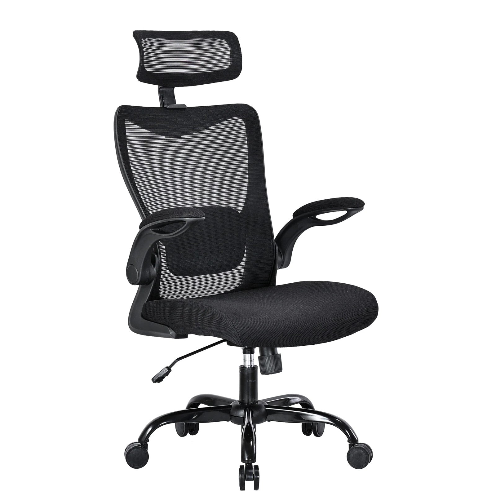 Ergonomic Task Chair with Flipped Armrests (Available in 2 Colors)