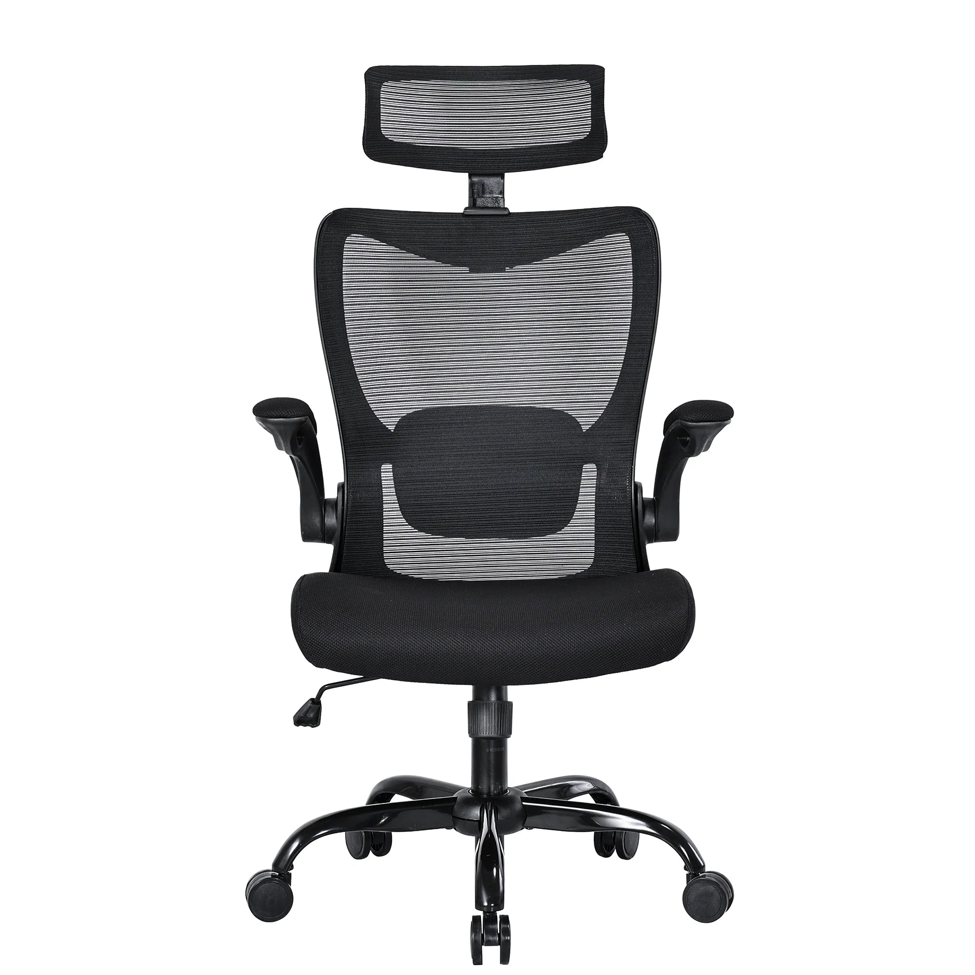 Ergonomic Task Chair with Flipped Armrests (Available in 2 Colors)