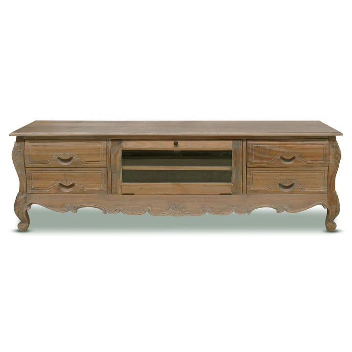 Essential Style Paris Entertainment Unit - Weathered Oak