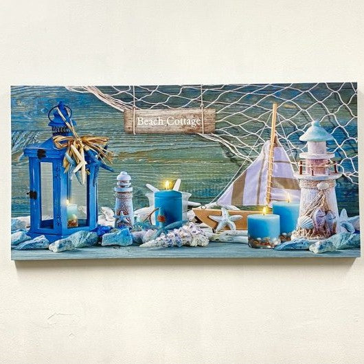 Eternal Embrace Canvas Painting - LED Beach