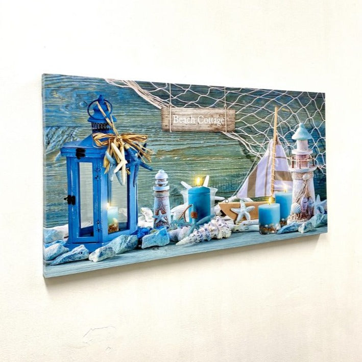 Eternal Embrace Canvas Painting - LED Beach