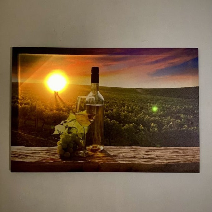Eternal Embrace Canvas Painting - LED Vineyard