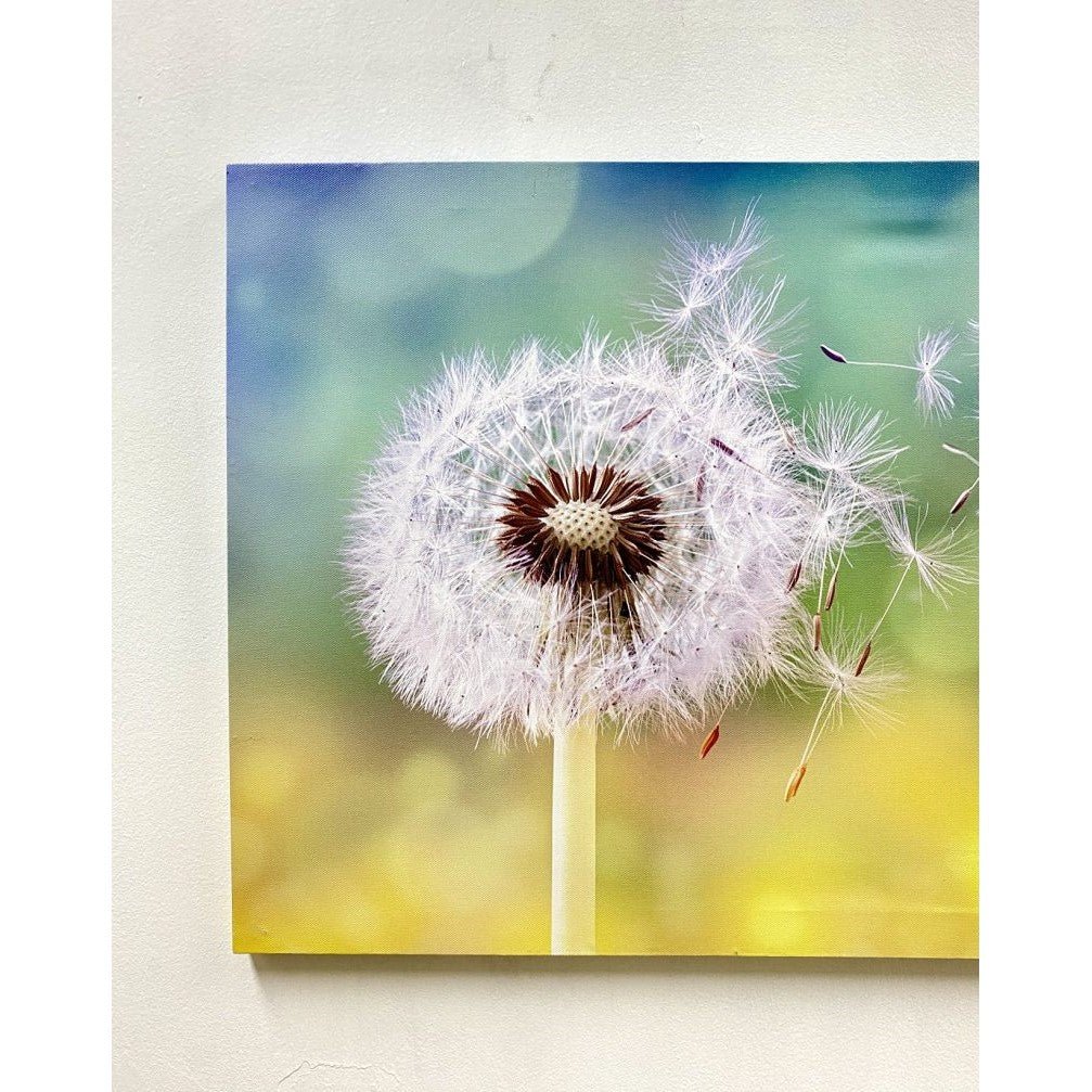 Eternal Embrace Canvas Painting - LED Dandelion