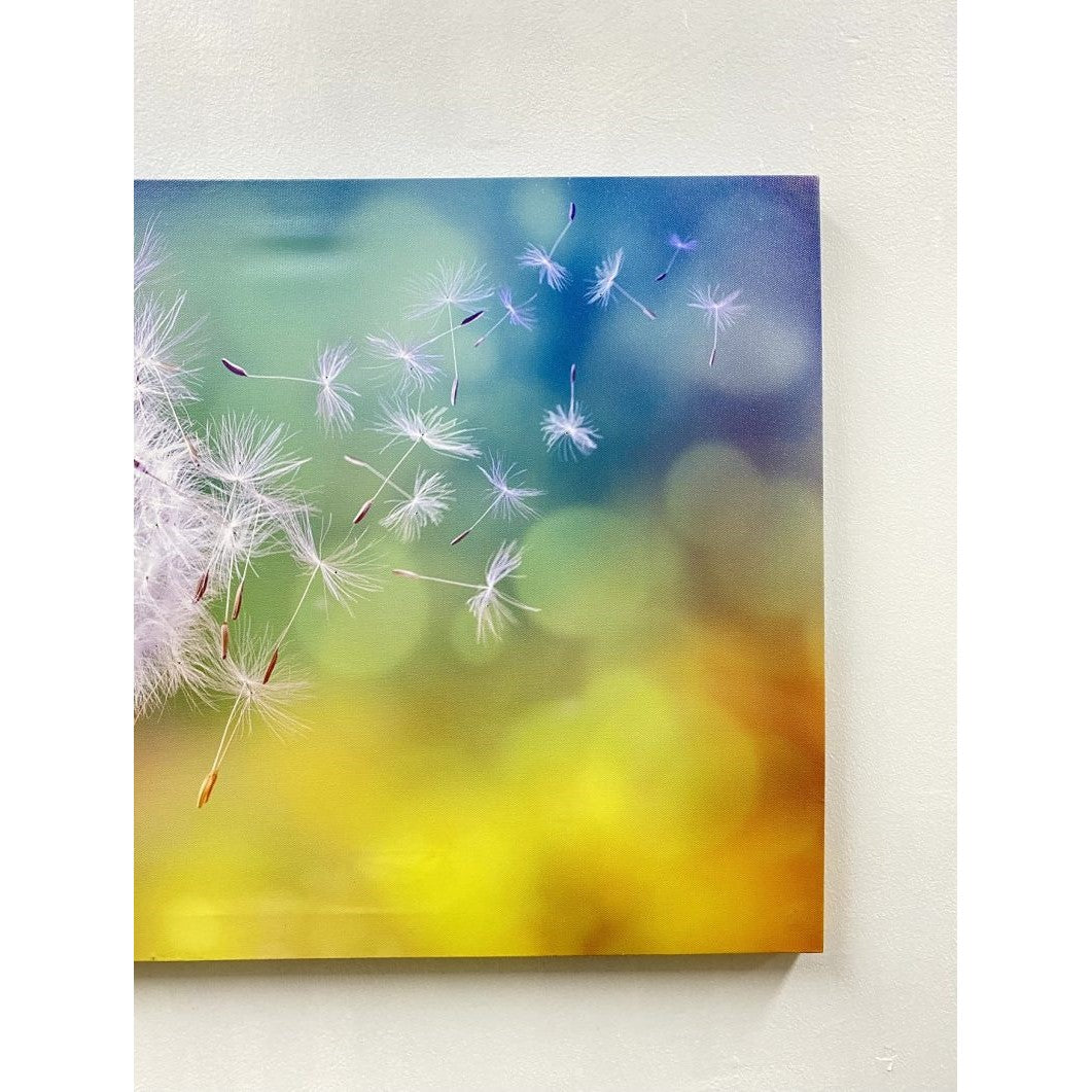 Eternal Embrace Canvas Painting - LED Dandelion