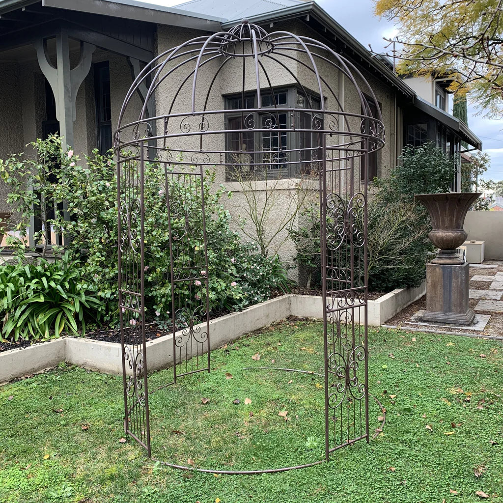 Ethereal Elegance Metal Garden Gazebo