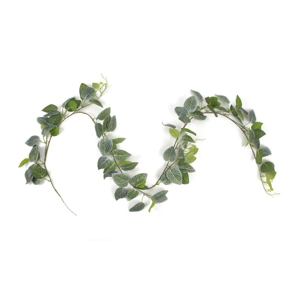 Evergreen Artificial Fittonia Garland 190cms