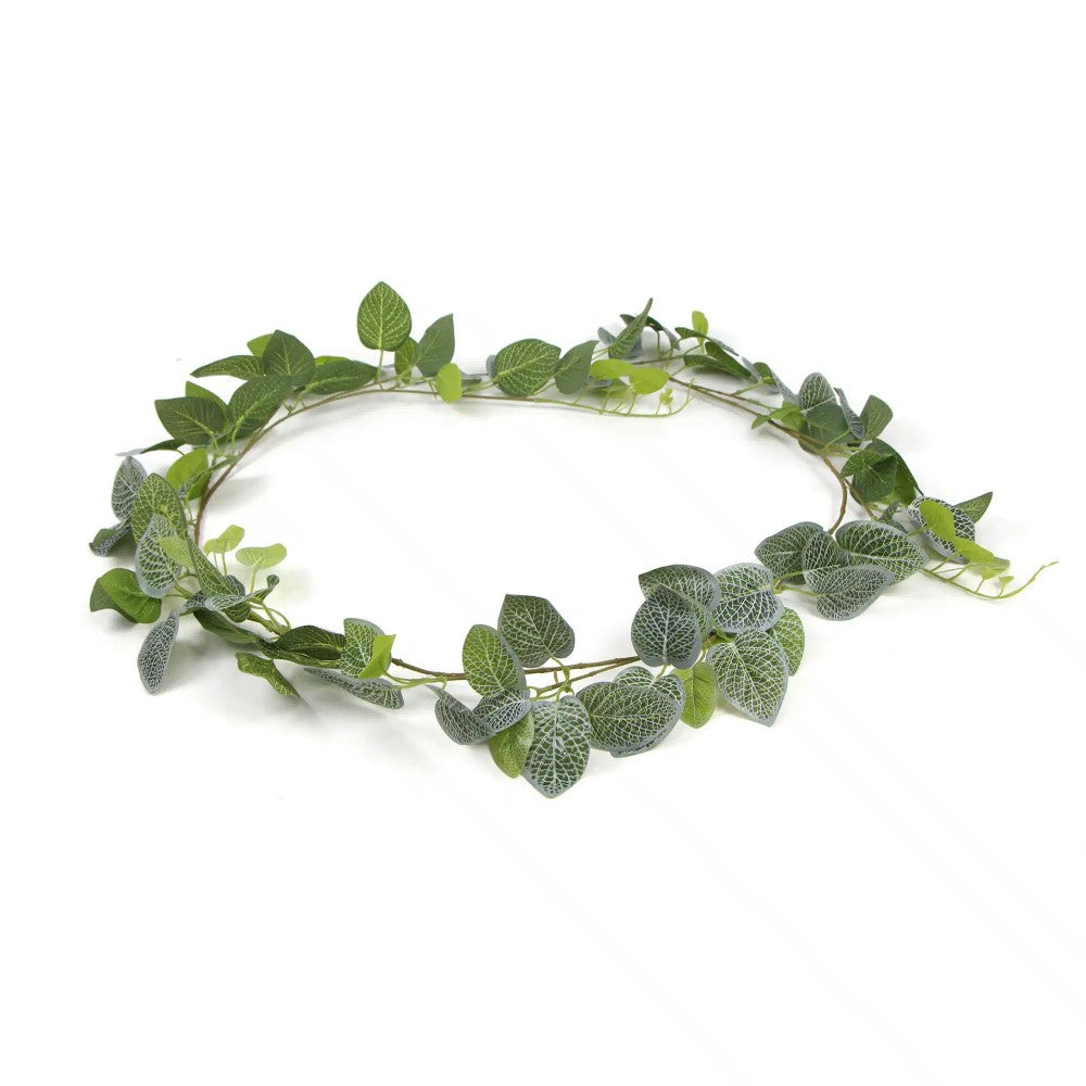 Evergreen Artificial Fittonia Garland 190cms